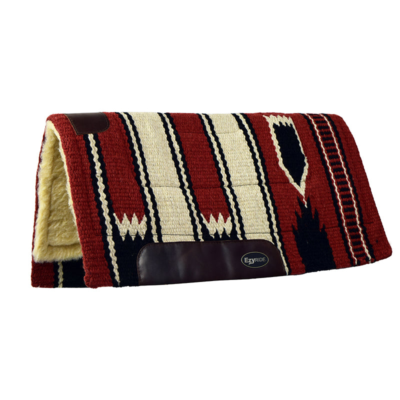 Ezy Ride Wool Show Pad with Fleece