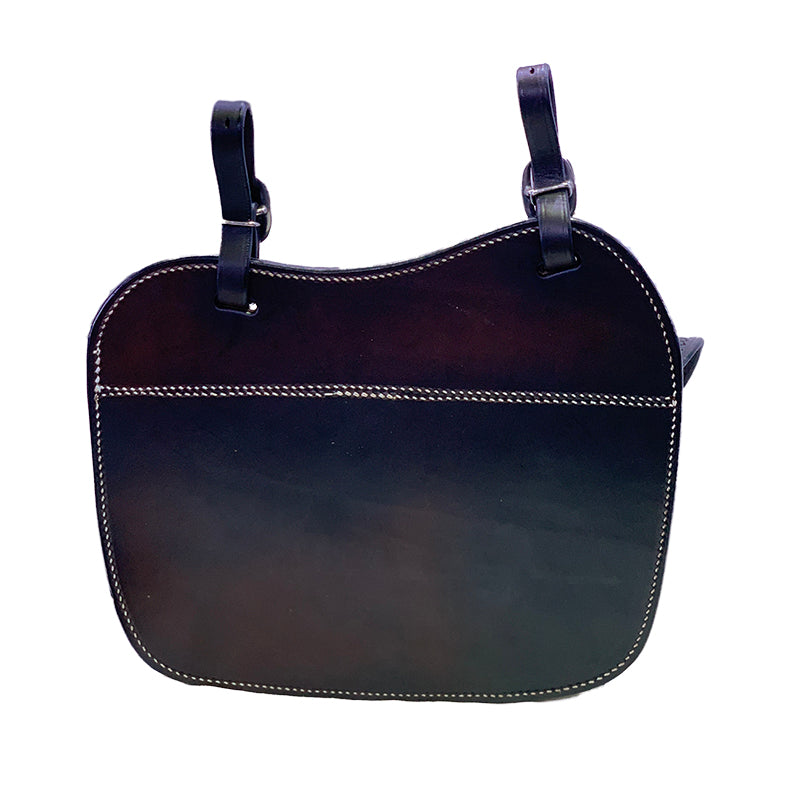 Marsh Carney Saddle Bag w Basket Stamp Flap
