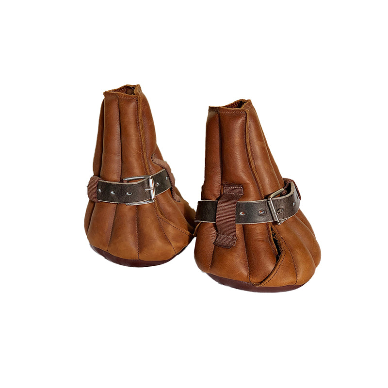 Aus Made Leather Serving Boots