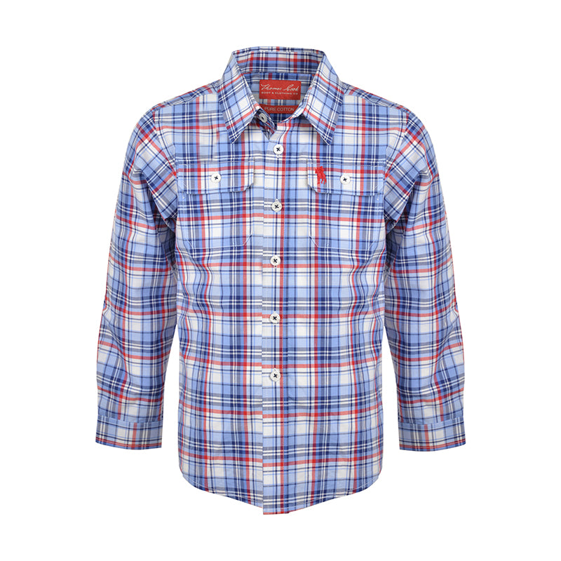 TC Boys Bellevue 2Pkt L/S Shirt