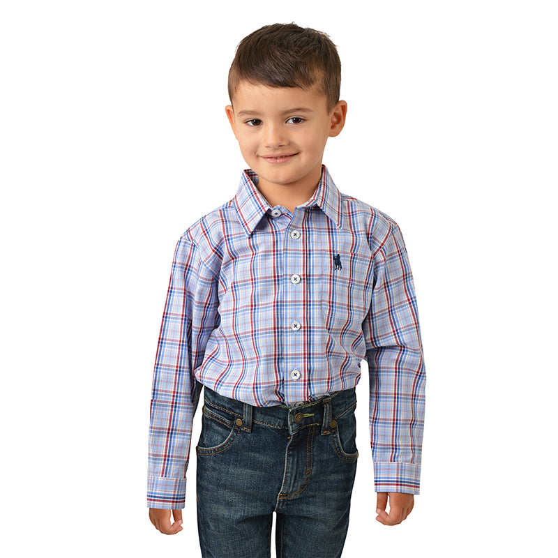TC Boys Rundel Check 1Pkt Shirt