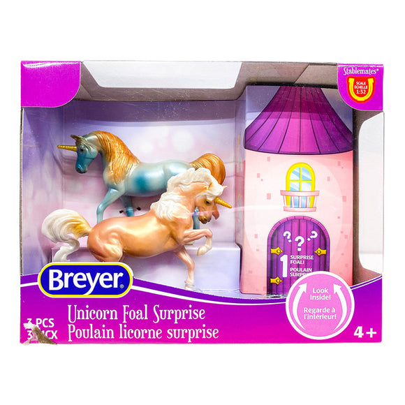 Breyer Stablemates Unicorn Foal Surprise Celestial Family