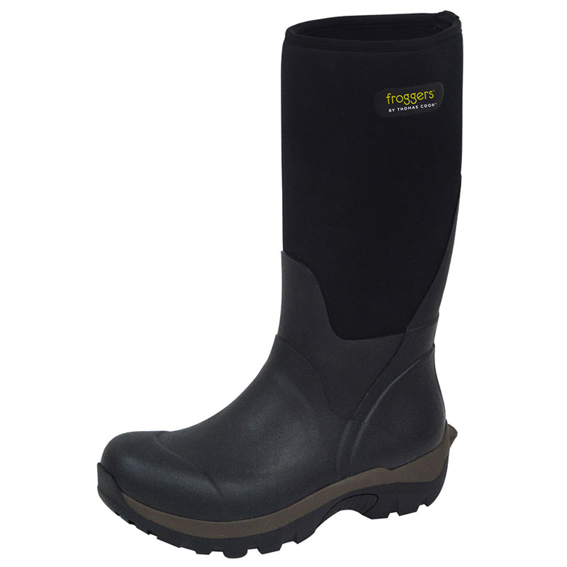 Frogger Mens Long Work Boot w Neoprene Upper