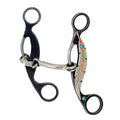 Feather Shank Snaffle Gag Bit