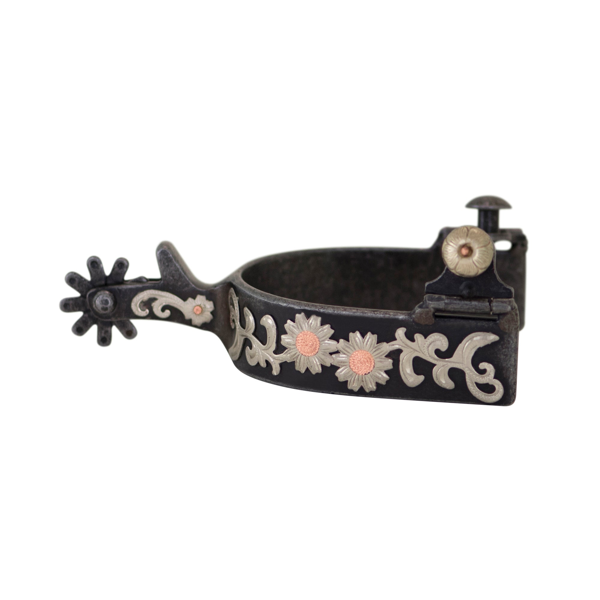 Daisy Medium Cup 9 pt 1in Rowel Spur