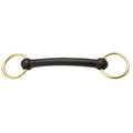Brass Ring Nylon Snaffle Bit