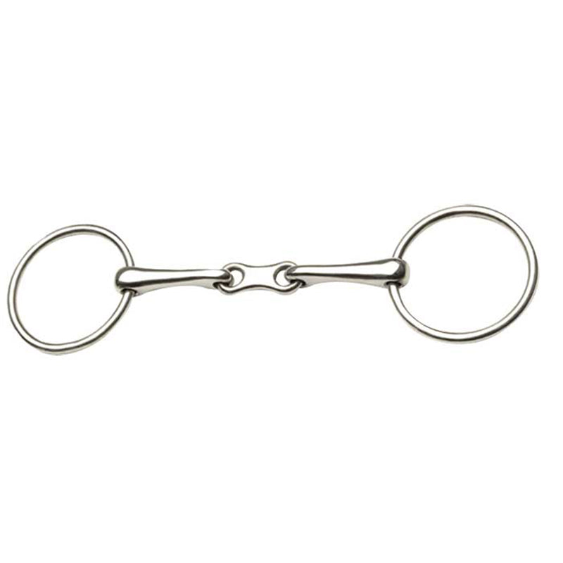French Mouth 70mm Ring Snaffle Bit