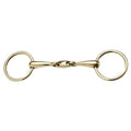 Gold Training Bradoon w 55mm Rings Bit