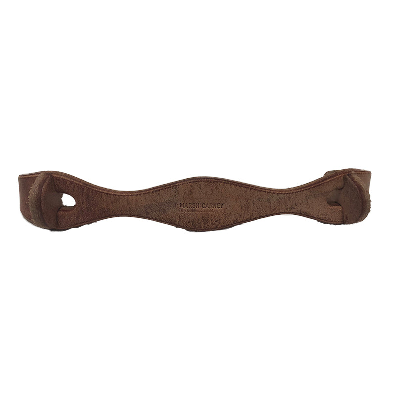 Aus Made Leather Curb Strap No Buckle