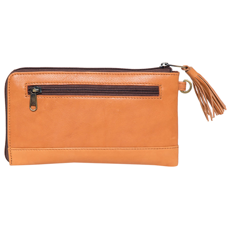 Dallas Hair On Clutch Wallet