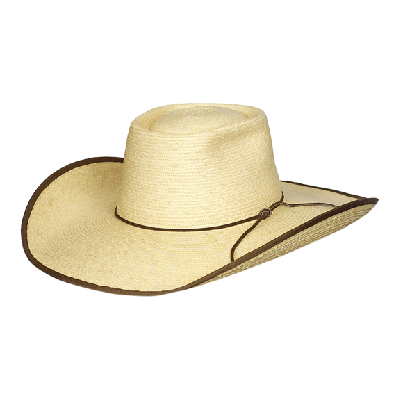 Sunbody Alex Bound 4.5in Brim Palm Straw Hat