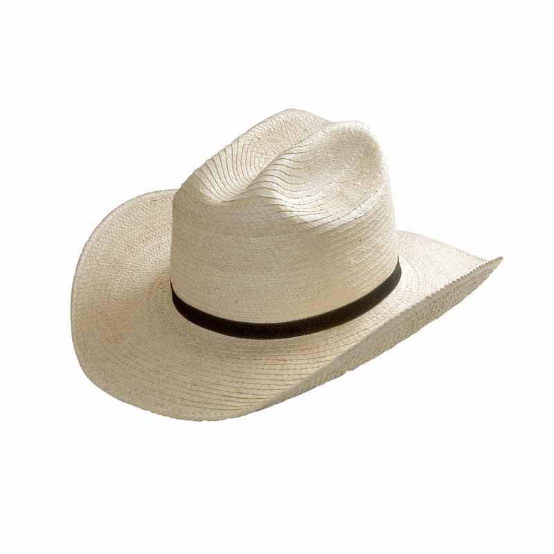 Sunbody Kids Cattleman Palm Straw Hat
