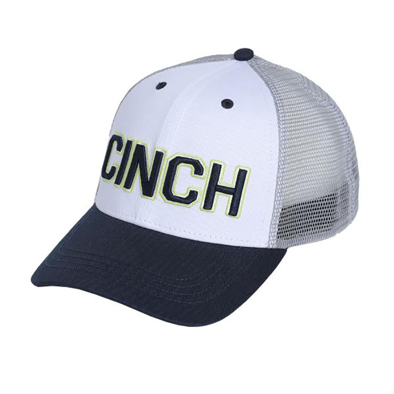 Cinch Mens Trucker w Embroidered Logo Cap MCC0511001