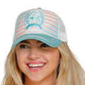 Cinch Wmns Stripe Logo Trucker Cap MHC7874030