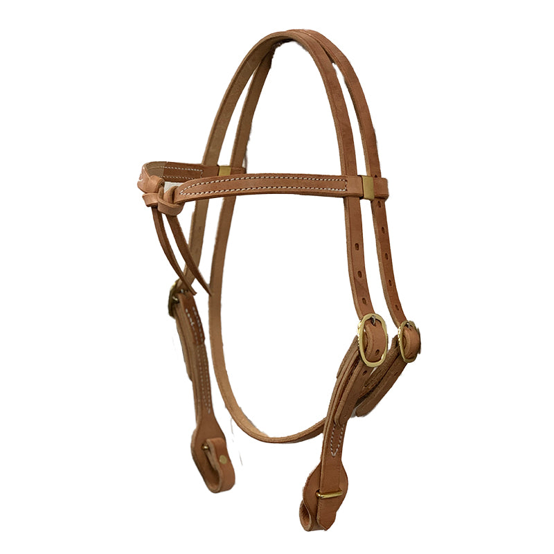 Aus Made Futurity Knot Bridle Quick Change Harness Leather
