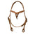 Aus Made Futurity Knot Bridle Quick Change Harness Leather