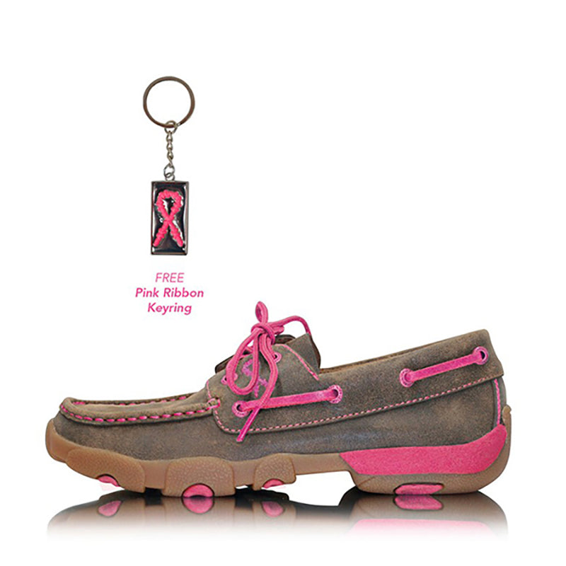 Twisted X Wmns Driving Mocs Low Lace Up