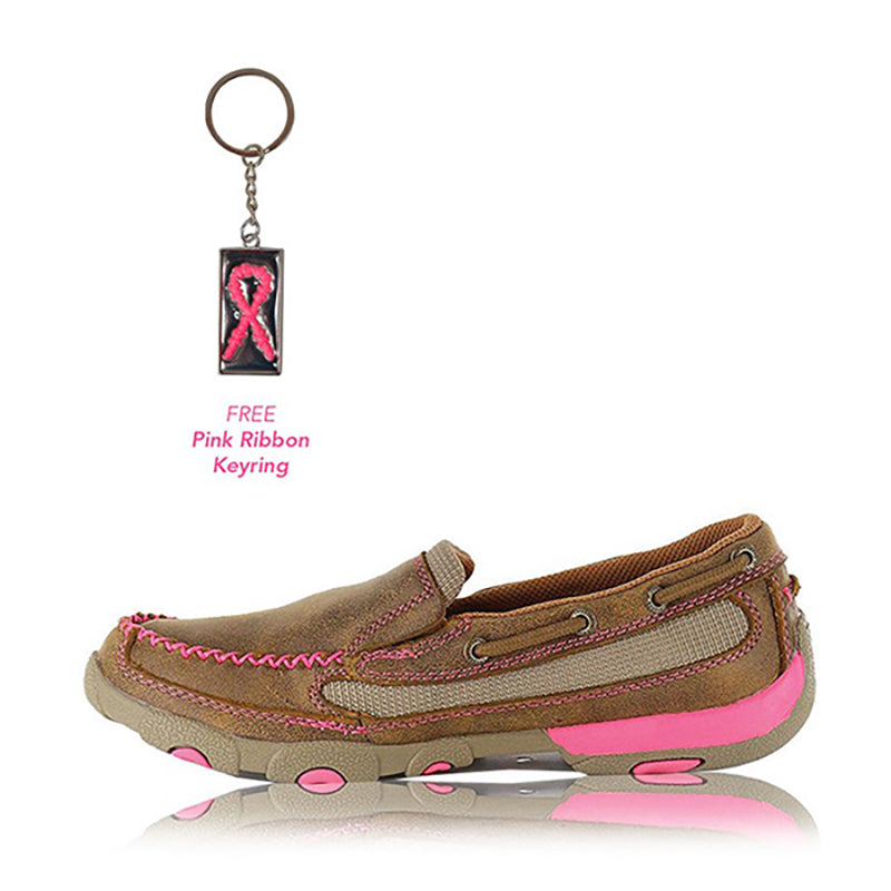 Twisted X Wmns Casual Driving Mocs Slip On